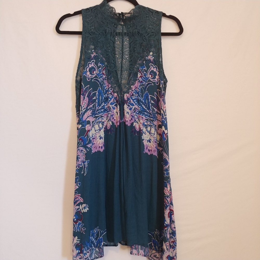 Green Free People Dress XS